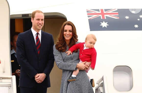 Príncipe William levou o filho, príncipe George, para sua primeira viagem oficial no início deste ano. A família real esteve na Nova Zelândia e na Austrália