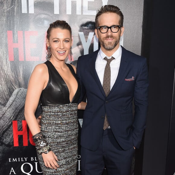 Blake Lively e Ryan Reynolds estão juntos desde 2012 e são pais de James, de 3 anos, e de Ines, de 1