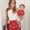Rafa Brites combinou o look com o filho, Rocco, de 1 ano, e compartilhou o registro no Instagram na noite desta terça-feira, 3 de abril de 2018