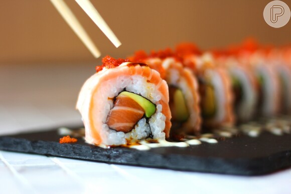 Meghan Markle opta por alimentos frescos e orgânicos como o sushi