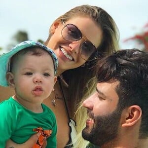 Pais de Gabriel, Andressa Suita e Gusttavo Lima esperam outro menino: Samuel