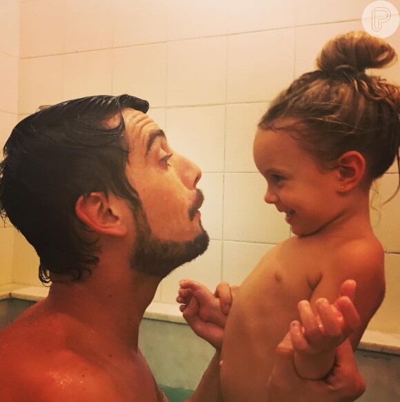 Rafael Cardoso já é pai de Aurora, de 3 anos, fruto do casamento com Mariana Bridi