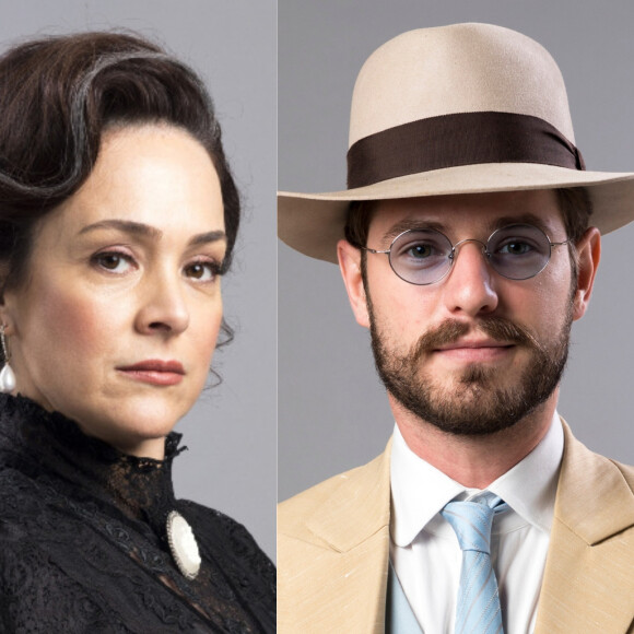 Camilo (Maurício Destri) faz a mãe, Julieta (Gabriela Duarte), passar vergonha em baile de máscaras a partir do capítulo de segunda-feira, 16 de abril de 2018, da novela 'Orgulho e Paixão'