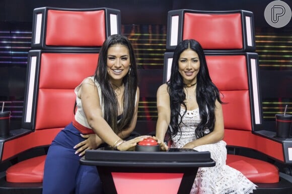 Simone e Simaria foram juradas do 'The Voice Kids'
