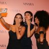 Mariana Rios se une à Sophie Charlotte e Sheron Menezzes no lançamento de coleção de joias da Vivara, na Casa Fares, em São Paulo, na noite desta terça-feira, 17 de abril de 2018