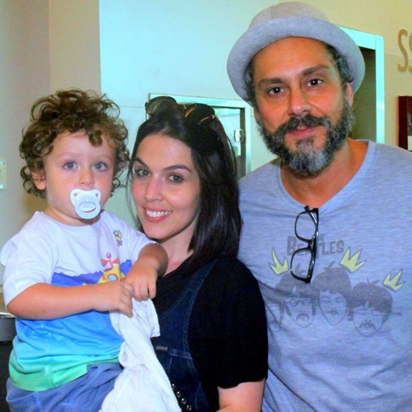 Alexandre Nero e Karen Brusttolin são pais de Noá, de 2 anos