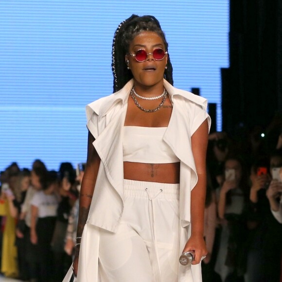 Juliana Paes desfila no Minas Trend e Ludmilla dá show na passarela do Minas Trend, no Centro de Convenções Expominas, em Belo Horizonte, na noite desta quarta-feira, 18 de abril de 2018