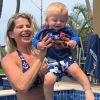Karina Bacchi mostra aula de natação do filho, Enrico, em vídeo compartilhado nesta quinta-feira, dia 19 de abril de 2018