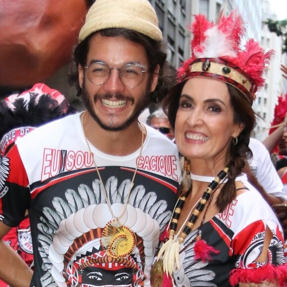 'Eu já encontrei ela assim, desse jeito. Realizada profissionalmente, pessoalmente', garantiu Túlio Gadêlha