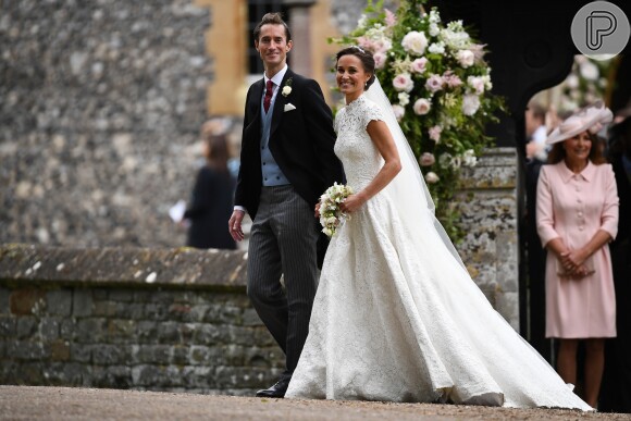 Pippa Middleton se casou em maio do ano passado com o financista James Matthews