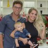 Namorada de Amaury Nunes, Karina Bacchi planeja filhos: 'Dar irmão para Enrico'