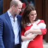 Kate Middleton deu à luz seu terceiro filho com príncipe William nasceu nesta segunda-feira, 23 de abril de 2018