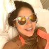 Mayra Cardi revela que Arthur Aguiar sente sintomas de sua gravidez em vídeo pulicado em seu Instagram nesta terça-feira, dia 24 de abril de 2018