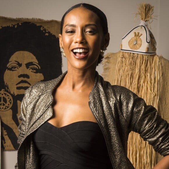 Tais Araújo participou do 'Encontro com Fátima Bernardes' nesta terça-feira, 24 de abril de 2018