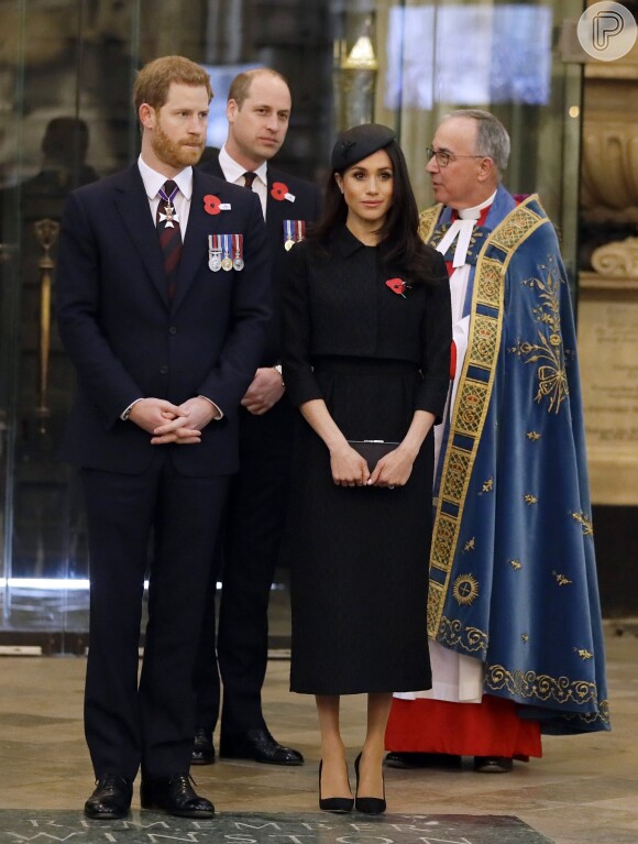 Príncipe William fez a primeira aparição em um compromisso real depois do nascimento do terceiro filho com Kate Middleton, nesta quarta-feira, 25 de abril de 2018