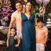 Wesley Safadão e a mulher, Thyane Dantas, anunciaram que serão pais de menino em um chá de revelação, na quarta-feira, 25 de abril de 2018