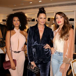 Sheron Menezzes, Luiza Brunet e Patricia Poeta participam de lançamento de coleção especial Dia das Mães Le Lis Blanc, em São Paulo, na noite desta quarta-feira, 25 de abril de 2018