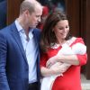 Príncipe William e Kate Middleton terminaram o mistério e anunciaram o nome do terceiro filho