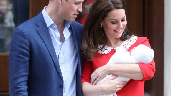 Nome revelado! 3º filho de Kate Middleton e príncipe William se chama Louis