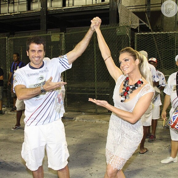 Eriberto Leão e Letícia Spiller vão desfilar pelo segundo ano consecutivo pela escola de samba União da Ilha