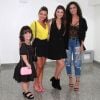 Juliana Caldas, Gabriella Mustafá, Patrícia Elizardo e Giovana Cordeiro curtiram o show de Luan Santana no Rio de Janeiro