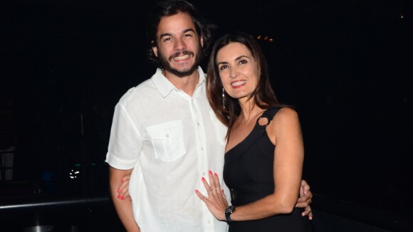 Fátima Bernardes e Túlio Gadêlha curtem show no Rio: 'Som de Pernambuco'