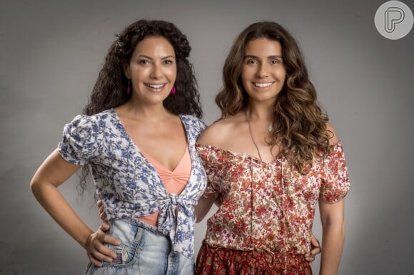 Luzia (Giovanna Antonelli) será irmã de Cacau (Fabíula Nascimento) na novela 'Segundo Sol'