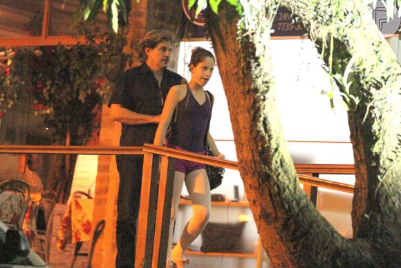 Sophia, filha dos atores Edson Celulari e Claudia Raia, completou 11 anos em janeiro de 2014