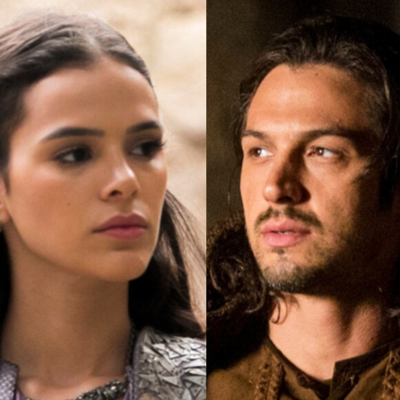 Contraída pela peste, Catarina (Bruna Marquezine) assume paixão por Afonso (Romulo Estrela) nos próximos capítulos da novela 'Deus Salve o Rei': 'Te amo!'