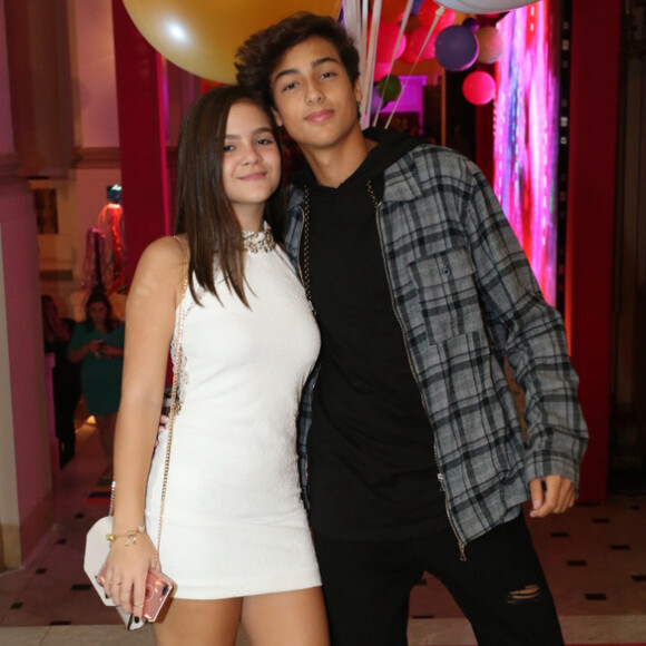 Mel Maia comemorou 14 anos e ganhou homenagem do namorado nesta quinta-feira, 3 de maio de 2018