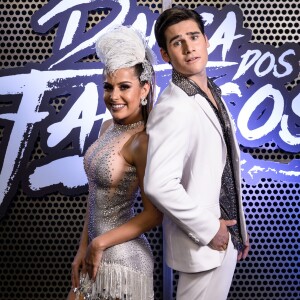 Nicolas Prattes e Mayara Araújo trocaram beijos no 'Dança dos Famosos', em 2017