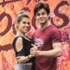 Lucas Veloso e Nathalia Mello formaram dupla no 'Dança dos Famosos'
