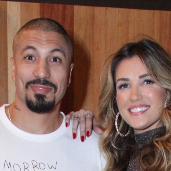 Aline Gotschalg brinca sobre aumentar família com Fernando Medeiros após reconciliação, em 6 de maio de 2018