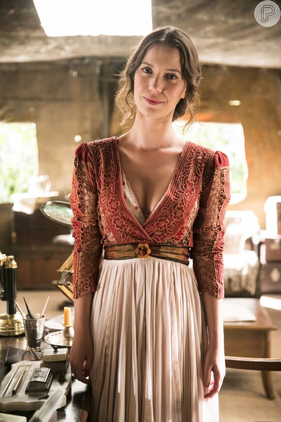 Elisabeta (Nathalia Dill) não se cala e rebate o Lorde Williamson (Tarcísio Meira) nos próximos capítulos da novela 'Orgulho e Paixão'