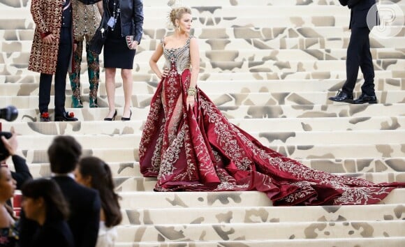 'O vestido desse ano talvez seja o meu favorito de todos', afirmou Blake Lively