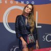 Deborah Secco veste blusa da NK com saia da Alice Capela na festa de lançamento da nova novela "Segundo Sol", que aconteceu dia 8 de maio de 2018