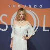 Maria Luisa Mendonça posa na festa de lançamento da nova novela "Segundo Sol", que aconteceu dia 8 de maio de 2018