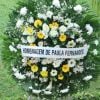 Mãe de Xuxa, dona Alda, ganhou coroa de flores de Paula Fernandes