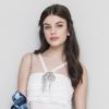 A modelo Sonia Ben Ammar usou vestido Chanel verão 2018 em jantar Chanel & Vanity Fair's 