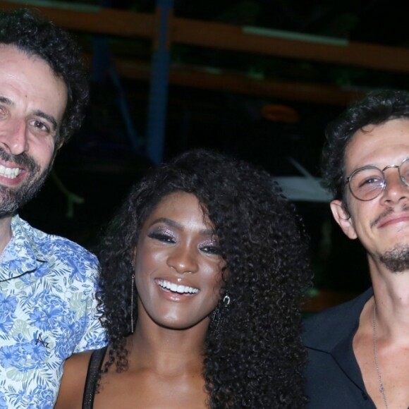 Elenco se reúne em festa de encerramento da novela 'O Outro Lado do Paraíso', no Beach Club na Barra da Tijuca, zona oeste do Rio de Janeiro, na noite desta sexta-feira, 11 de maio de 2018