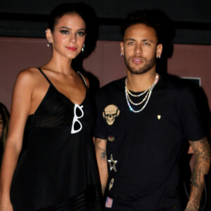 'Chegou!', comemorou Neymar ao reencontrar Bruna Marquezine