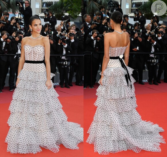 Bruna Marquezine brilhou durante sua passagem pelo Festival de Filmes de Cannes, na França