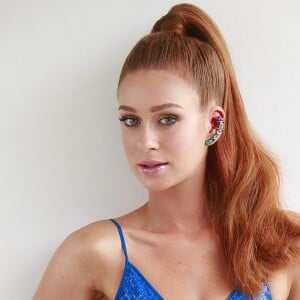 Marina Ruy Barbosa falou do ritmo intenso de trabalho durante gravação de novela