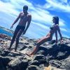 De férias, Grazi Massafera postou foto com namorado, Patrick Bulus, em Fernando de Noronha nesta quarta-feira, 16 de maio de 2018