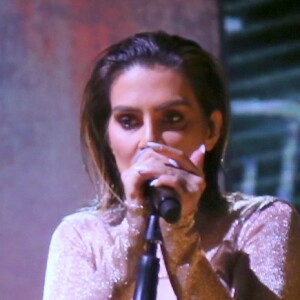 Cleo Pires faz show no Estudio Boa Novas, em Jacarepaguá, Zona Oeste do Rio de Janeiro, na noite desta quarta-feira, 16 de maio de 2018