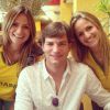 Ashton Kutcher está no estádio Mineirão, em Belo Horizonte