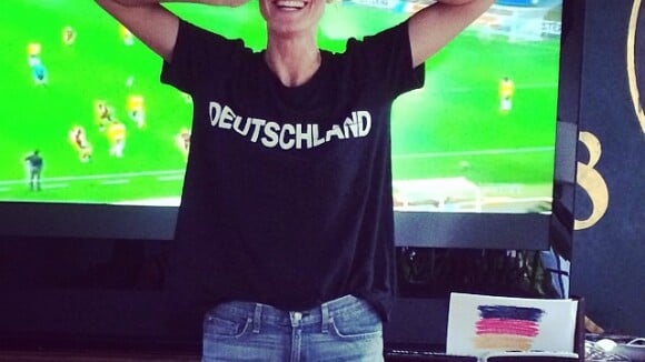 Heidi Klum comemora vitória da Alemanha sobre o Brasil: 'Vocês acreditam nisso?'