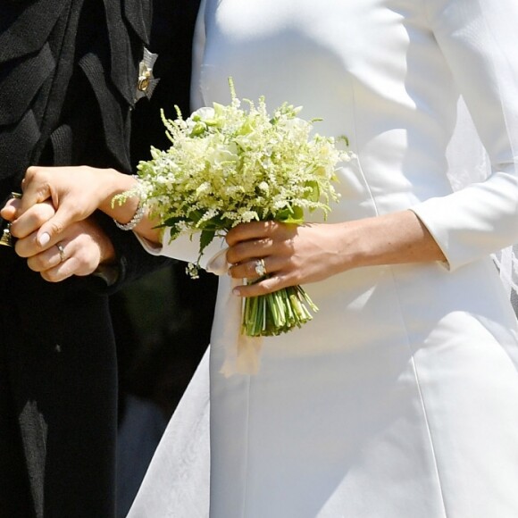 Depois do casamento, Meghan Markle e o príncipe Harry dão primeiro beijo como marido e mulher, neste sábado, 19 de maio de 2018