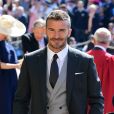 David Beckham foi um dos 600 convidados do casamento do príncipe Harry com Meghan Markle