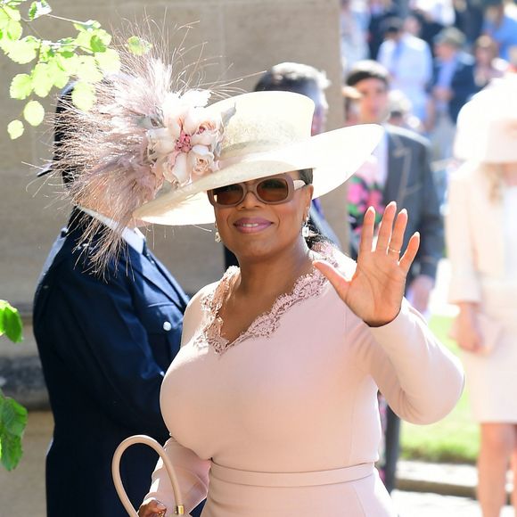 Oprah Winfrey também esteve no casamento do príncipe Harry com Meghan Markle, neste sábado, 19 de maio de 2018